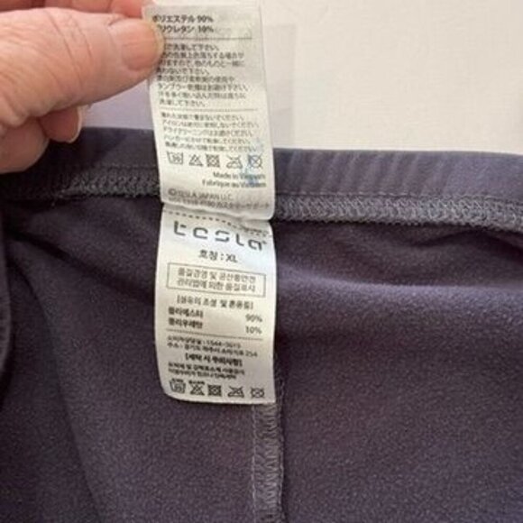 Tesla Microfiber Fleece Lined Base Layer Top Bottom Set Boys Youth Large‎ Grey - Picture 9 of 13